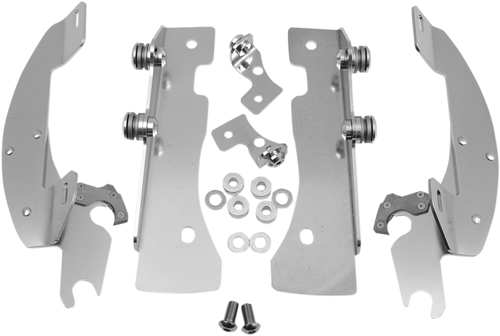 Batwing Trigger Lock Mounting Kit - XV 1600/1700 - Polished