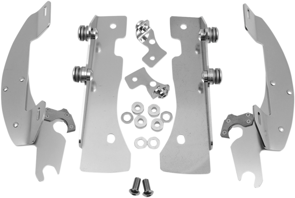 Batwing Trigger Lock Mounting Kit - XV 1600/1700 - Polished