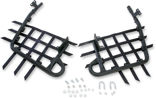 Nerf Bars - YFZ 450 - Black/Black - Lutzka's Garage