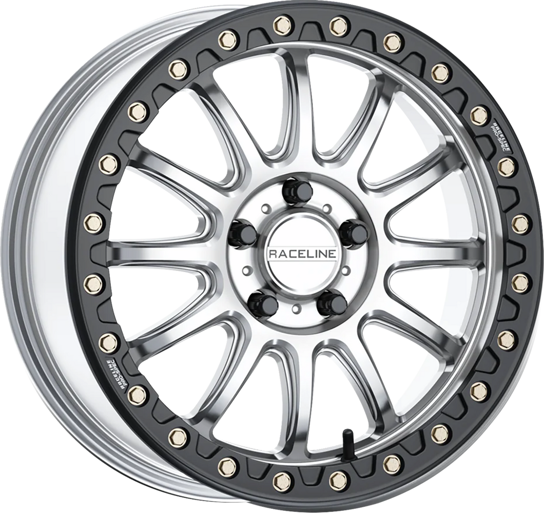 Wheel - Alpha - Front/Rear - Hyper Silver/with Black Ring - 17x7 - 5/114.3 - +40 mm