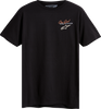 Flagged T-Shirt - Black - Medium - Lutzka's Garage