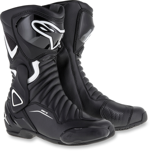 Stella SMX-6 v2 Boots - Black/White - US 9.5 / EU 41 - Lutzka's Garage