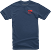 Back Mix T-Shirt - Navy - Medium - Lutzka's Garage