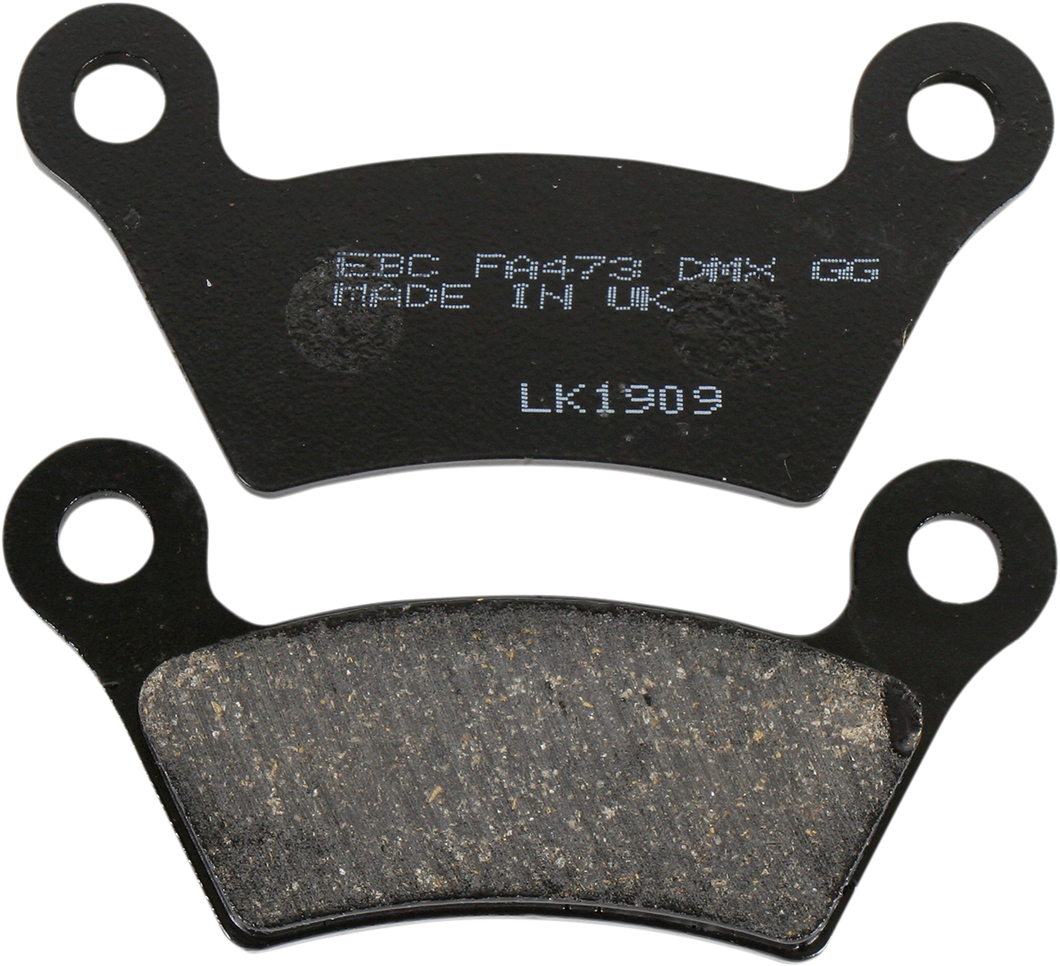 Organic Brake Pads - Spyder - FA473