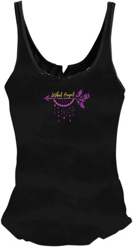 Womens Broken Arrow Tank Top - Black - Small - Lutzka's Garage