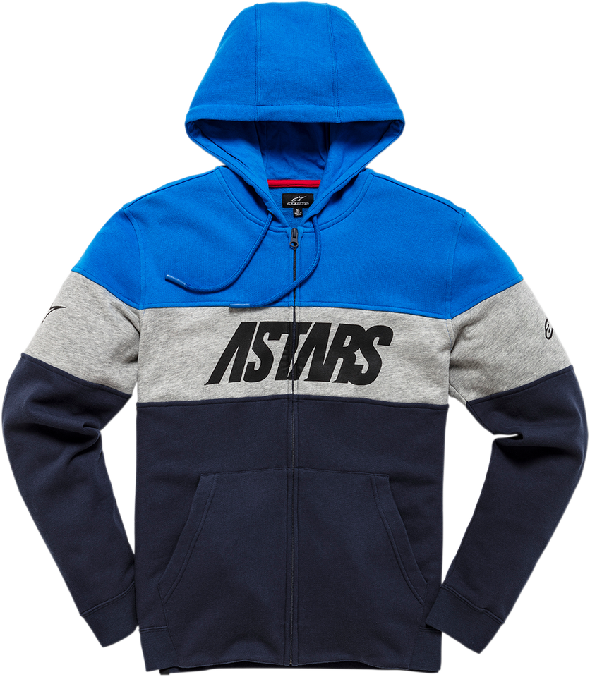 Grupo Zip Hoodie - Blue/Navy - Large - Lutzka's Garage