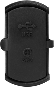 Dash-Mounted USB charge port with 3.5 mm Audio Input - Switch Port Mount