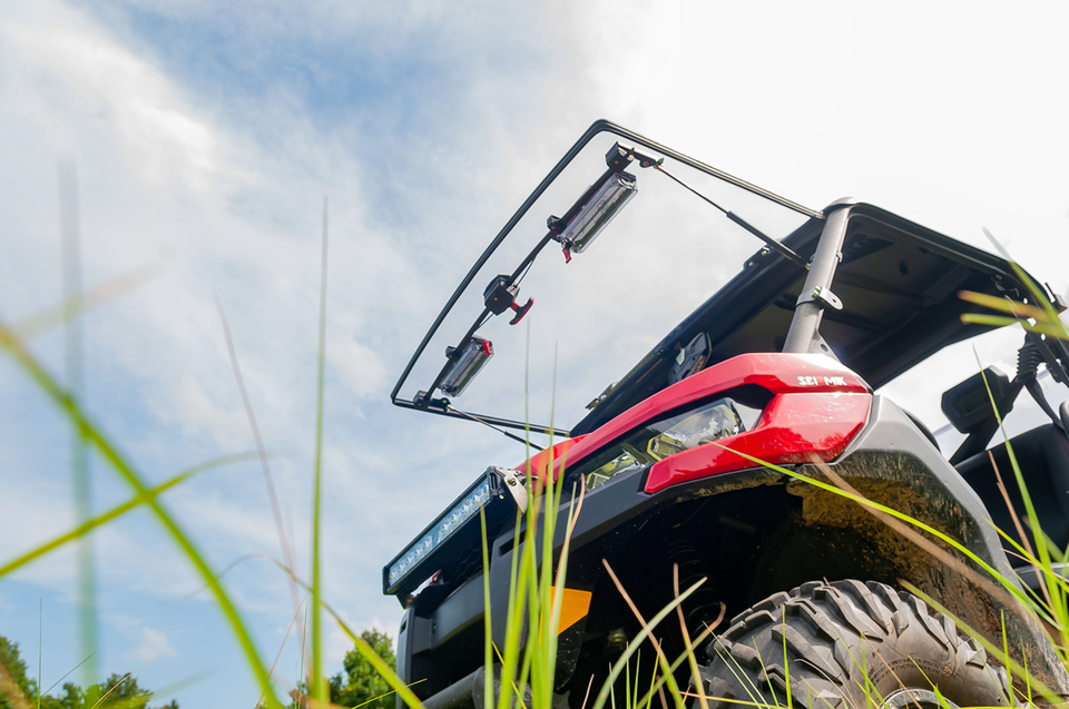 Flip-Up Windshield - Defender