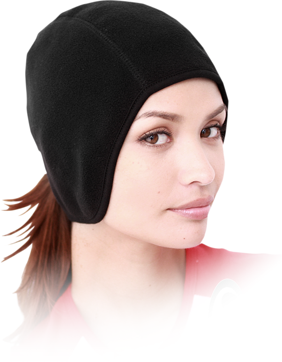 Fleece Ponytail Skullcap