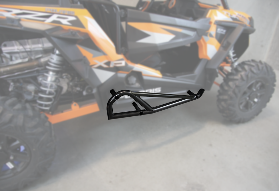 Nerf Bars - Black - RZR 2-Seater - Lutzka's Garage