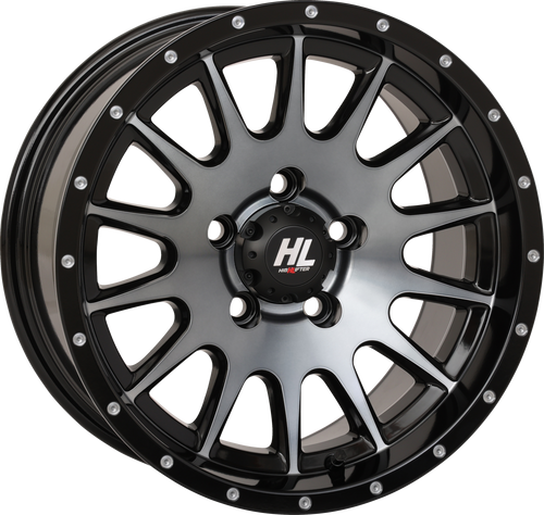 Wheel - HL25 - Front/Rear - Dark Tint Gray - 15x7 - 4/137 - 4+3 (+10 mm)