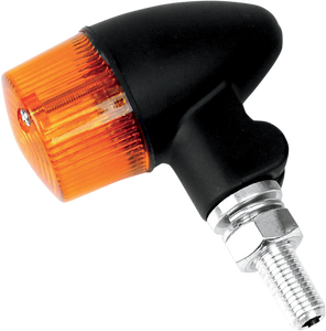 Marker Light - Single Filament - Black/Amber - Style 2 - Lutzka's Garage