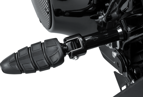 Passenger Adapter - Black - Softail - Lutzka's Garage