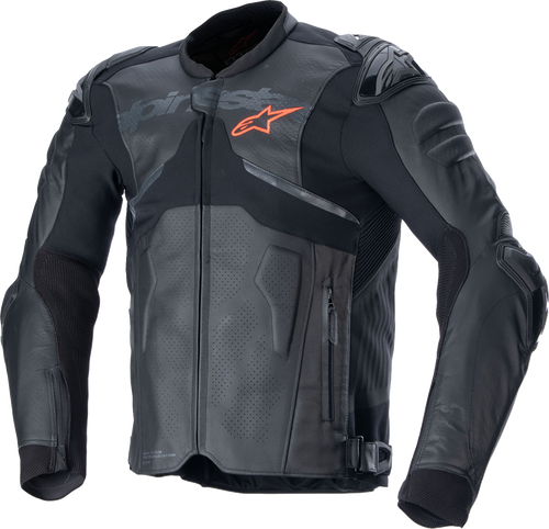 Atem v5 Leather Jacket - Black - US 38 / EU 48 - Lutzka's Garage