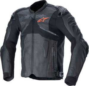 Atem v5 Leather Jacket - Black - US 38 / EU 48 - Lutzka's Garage