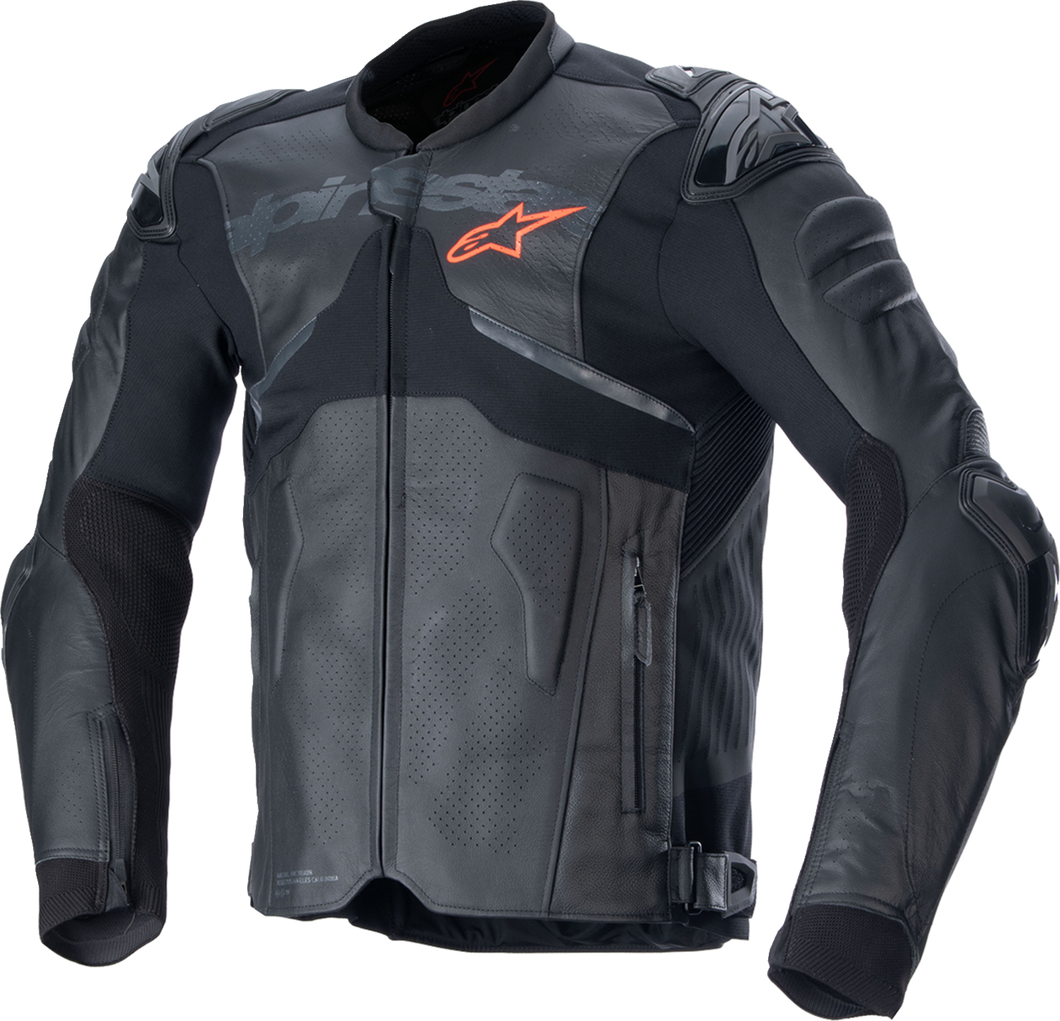 Atem v5 Leather Jacket - Black - US 38 / EU 48 - Lutzka's Garage