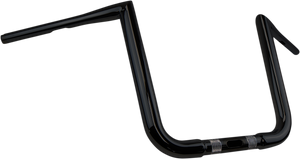 Handlebar - FLT - 12" - Black - Lutzka's Garage