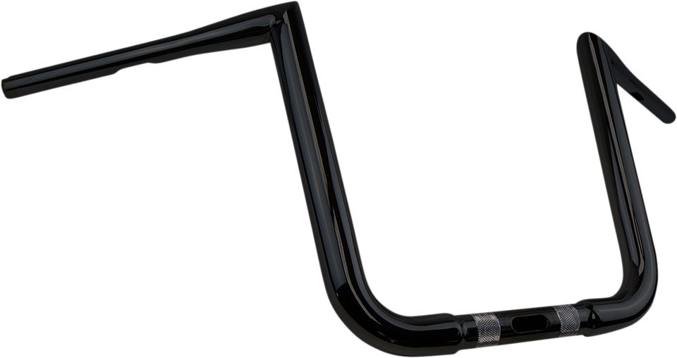 Handlebar - FLT - 12" - Black - Lutzka's Garage