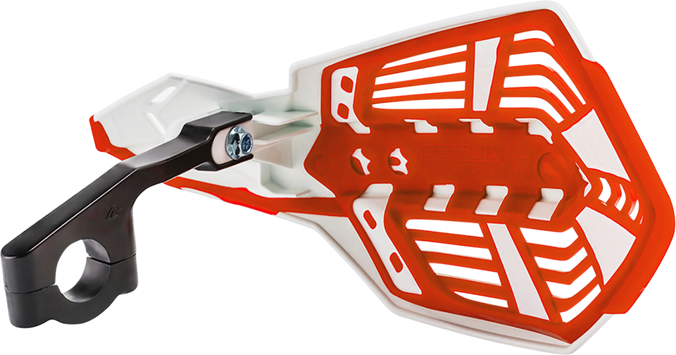 Handguards - X-Future - White/Red - Lutzka's Garage