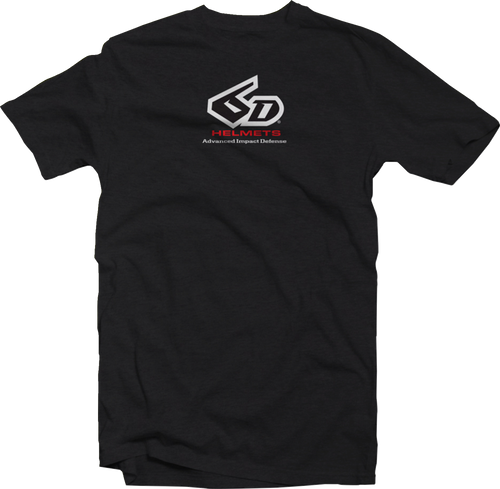 6D Classic Logo T-Shirt - Black - Small - Lutzka's Garage