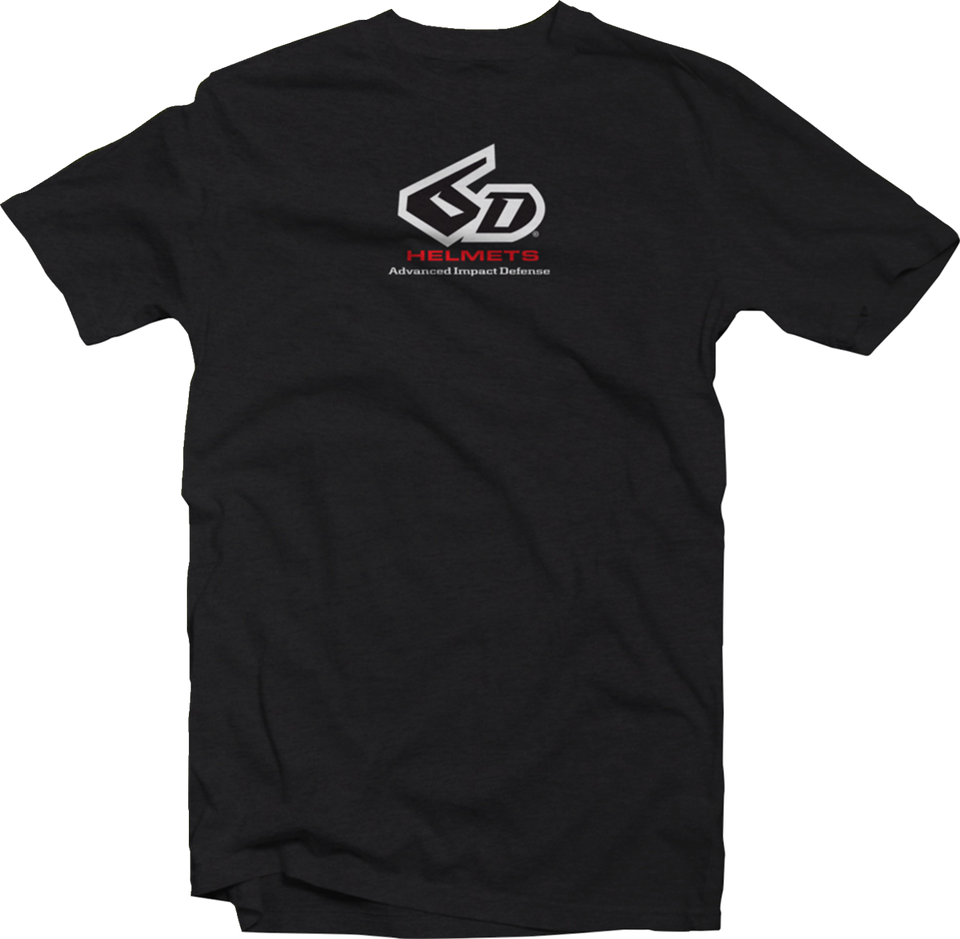 6D Classic Logo T-Shirt - Black - Small - Lutzka's Garage