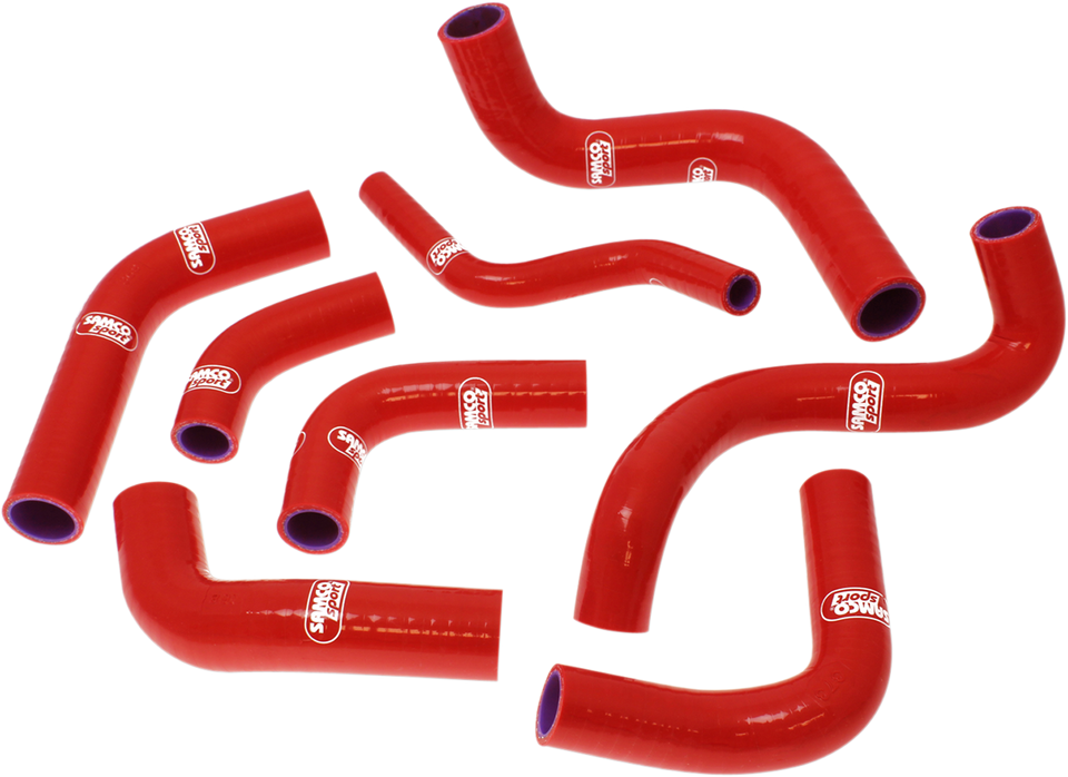 Radiator Hose Kit - Red - Ducati - Lutzka's Garage