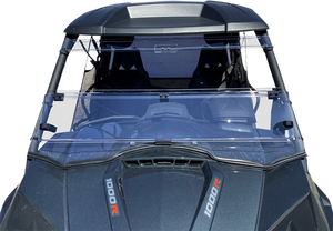 Full Folding Windshield - Deluxe - Commander