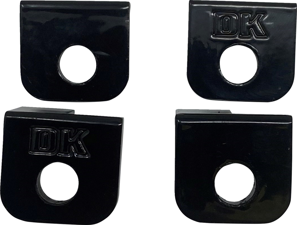 Footpeg Adapter - Front/Back - Black - Lutzka's Garage