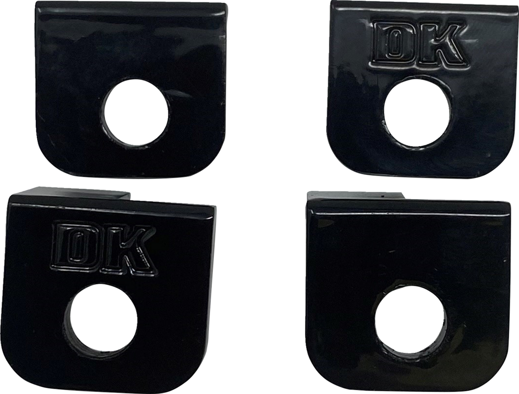 Footpeg Adapter - Front/Back - Black - Lutzka's Garage