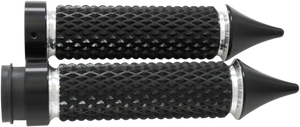 Grips - Cross Cut - TBW - Black - Lutzka's Garage