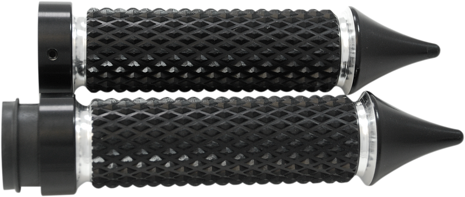 Grips - Cross Cut - TBW - Black - Lutzka's Garage