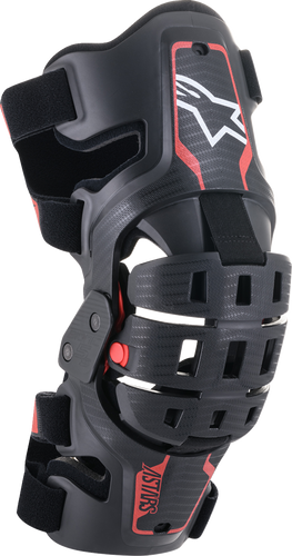 Youth Bionic 5S Knee Braces - Black/Red - Lutzka's Garage