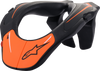 Youth Neck Support - Black/Orange - One Size - Lutzka's Garage