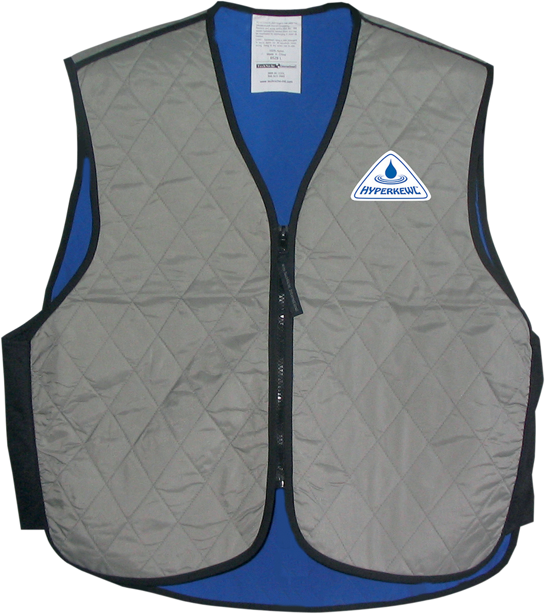 Evaporative Cooling Sport Vest - Silver - Large - Lutzka's Garage