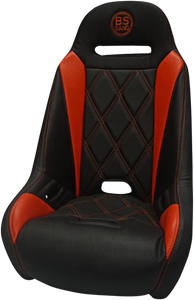 Extreme Seat - Big Diamond - Black/Deep Orange