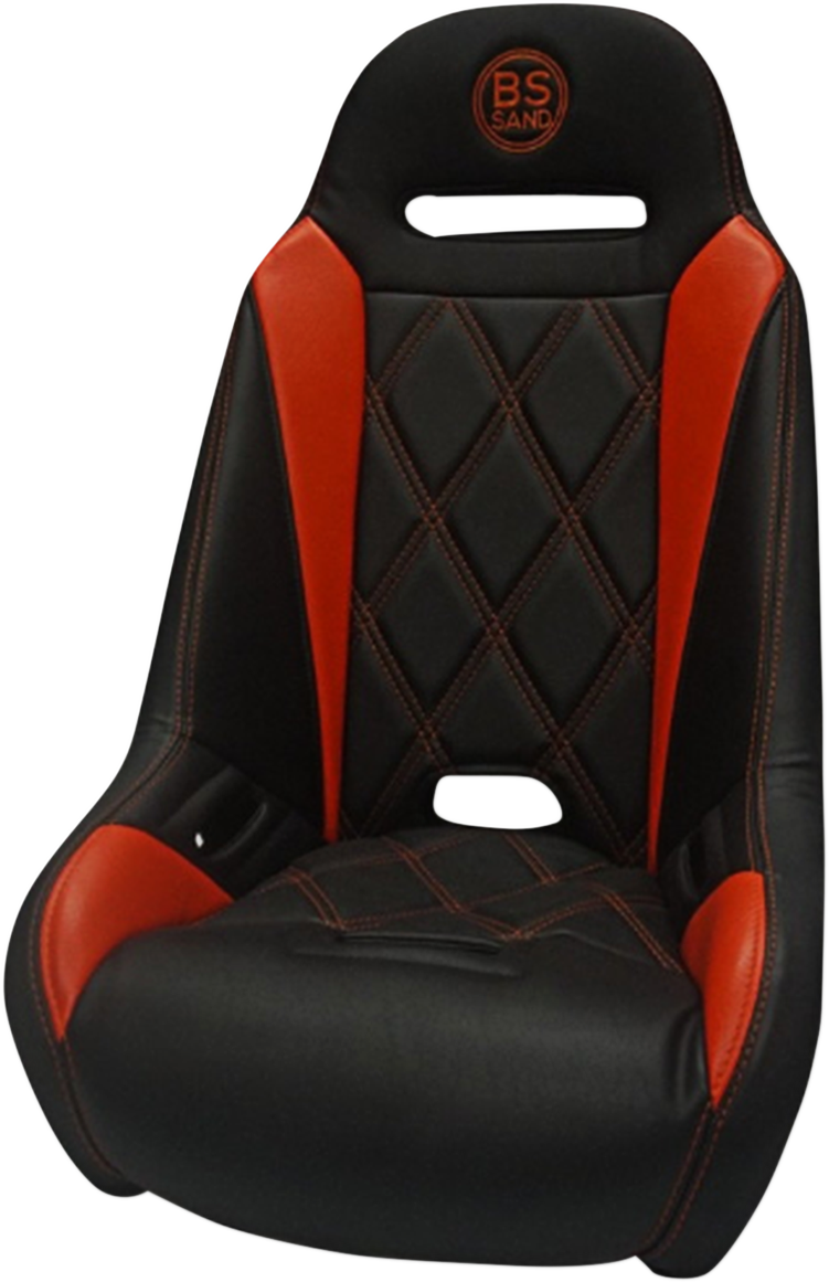 Extreme Seat - Big Diamond - Black/Deep Orange