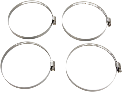 Clamp Hose - Stainless Steel - 58-83 mm - 4-Pack - Lutzka's Garage