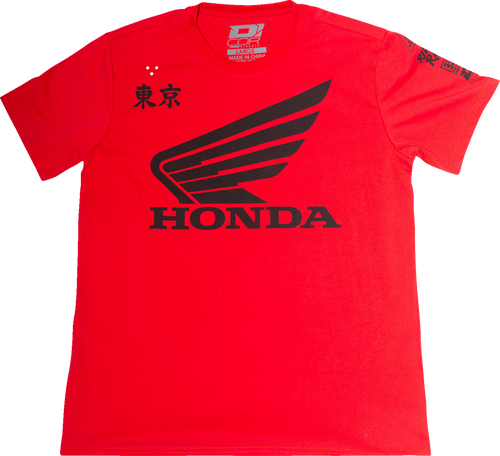 Honda Factory T-Shirt - Red - 2XL - Lutzka's Garage