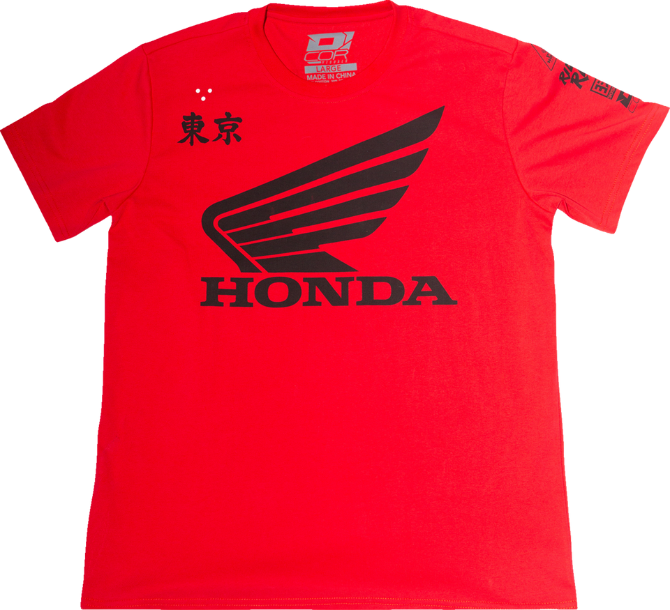 Honda Factory T-Shirt - Red - Large - Lutzka's Garage