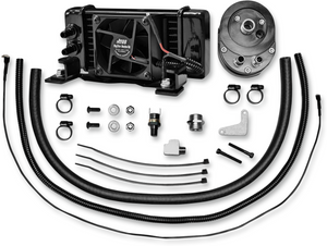 Fan-Assisted Oil Cooler Kit - Low Mount - Touring