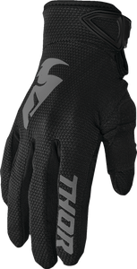 Youth Sector Gloves - Black/Gray - 2XS - Lutzka's Garage