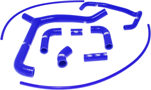 Radiator Hose Kit - Blue - Honda - Lutzka's Garage