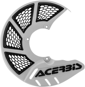 Mini X-Brake Disc Cover - White/Black - Lutzka's Garage