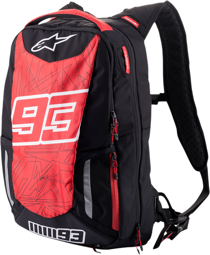 Jerez Backpack - Black/Red - Lutzka's Garage