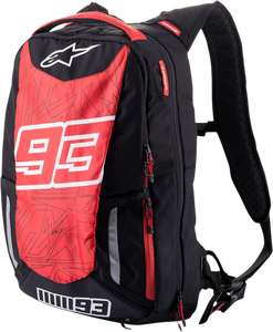 Jerez Backpack - Black/Red - Lutzka's Garage