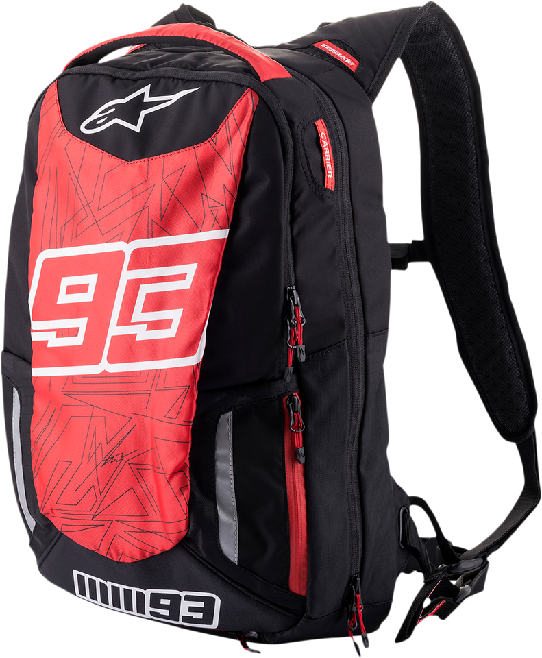 Jerez Backpack - Black/Red - Lutzka's Garage