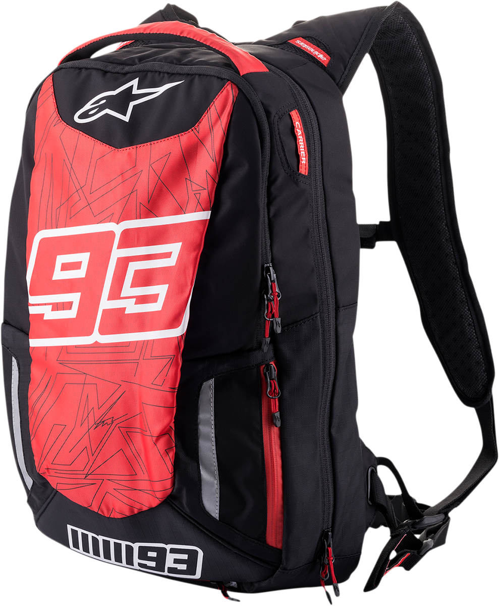 Jerez Backpack - Black/Red - Lutzka's Garage