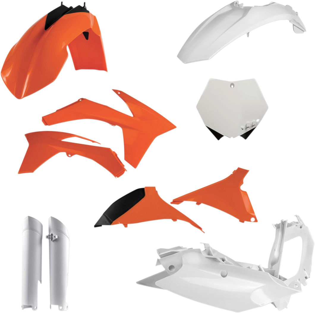 Full Replacement Body Kit - OEM Orange/White/Black