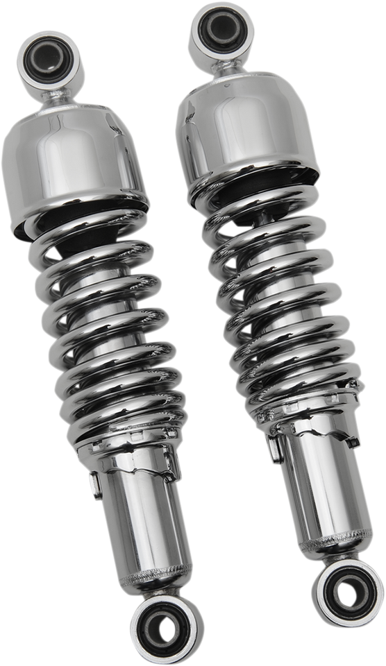 Replacement Shock Absorbers - Chrome - 11.5" - Lutzka's Garage