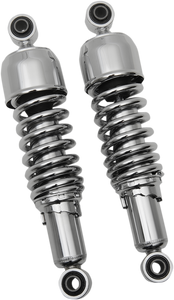 Replacement Shock Absorbers - Chrome - 12" - Lutzka's Garage